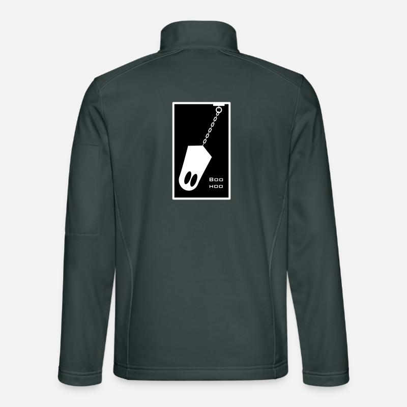 Geist in der Kette Unisex Softshelljacke