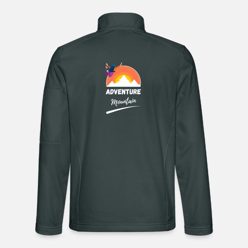 Sunrise Mountain Abenteuer Unisex Softshelljacke
