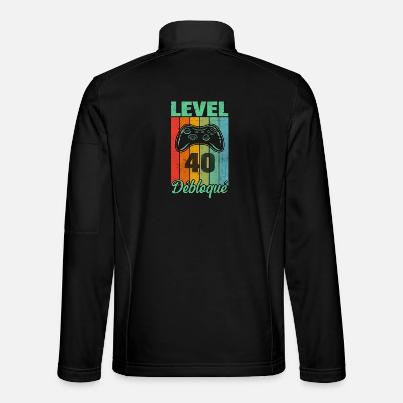 Level 40 débloqué Veste en tissu softshell Unisexe