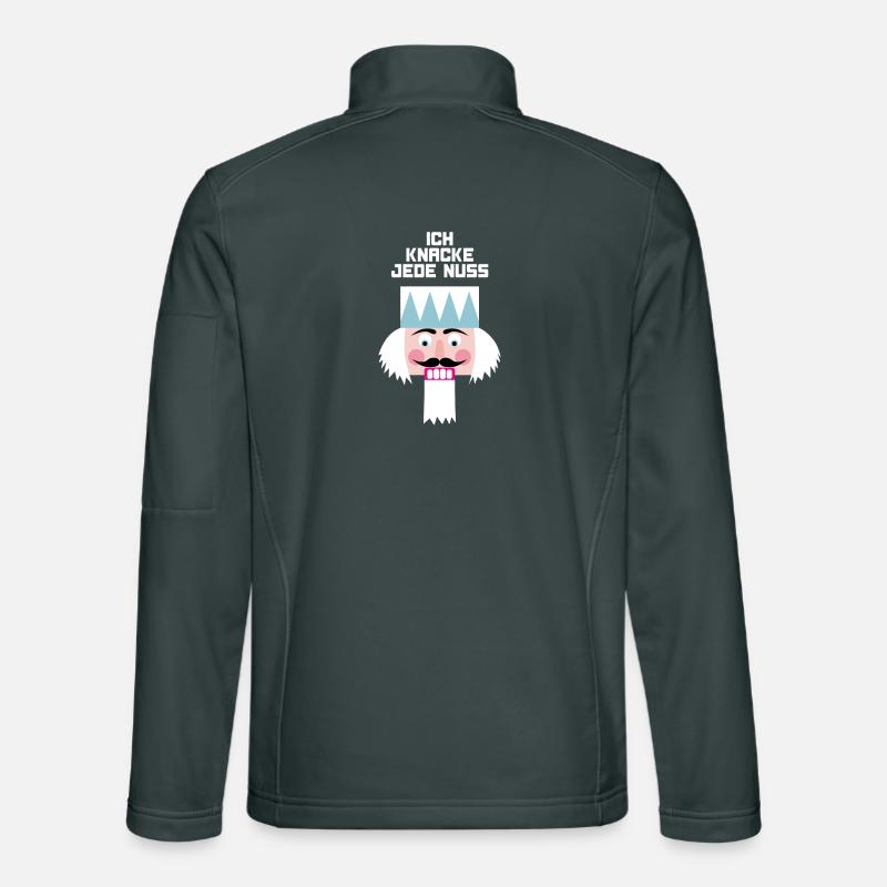 Nussknacker Motivation Held coole Quotes Sprüche Unisex Softshelljacke