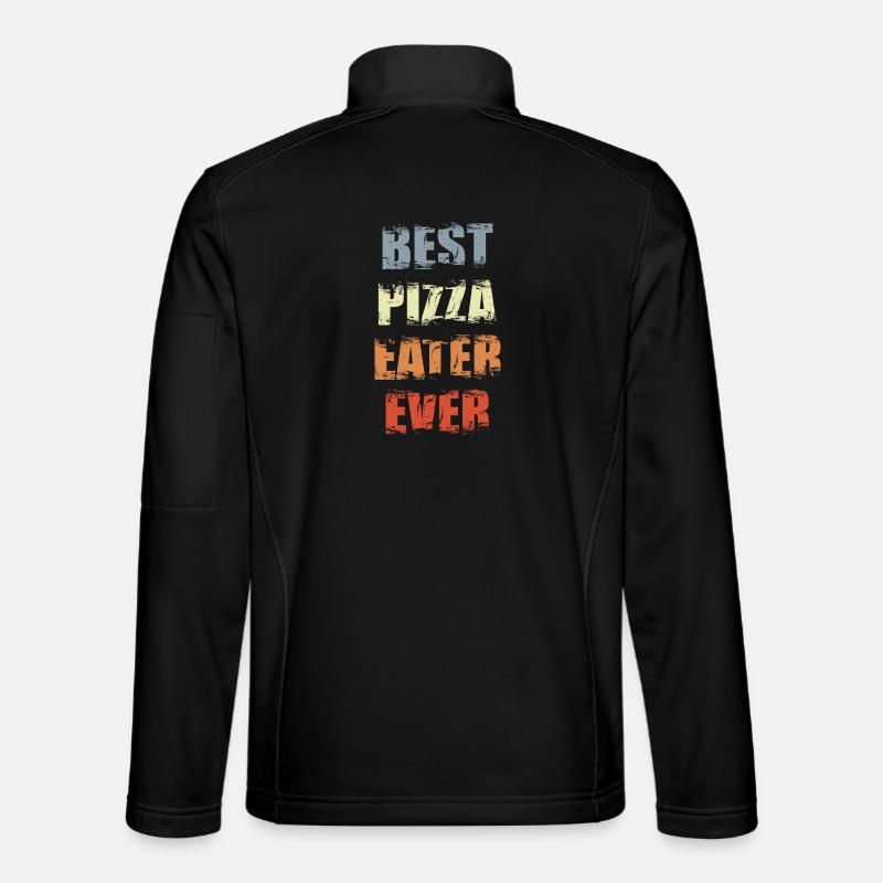 Funny Pizza Eater Unisex Softshell Jacket