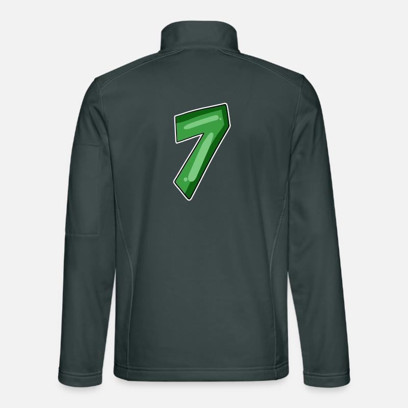 Numéro 7 Numéro Veste en tissu softshell Unisexe