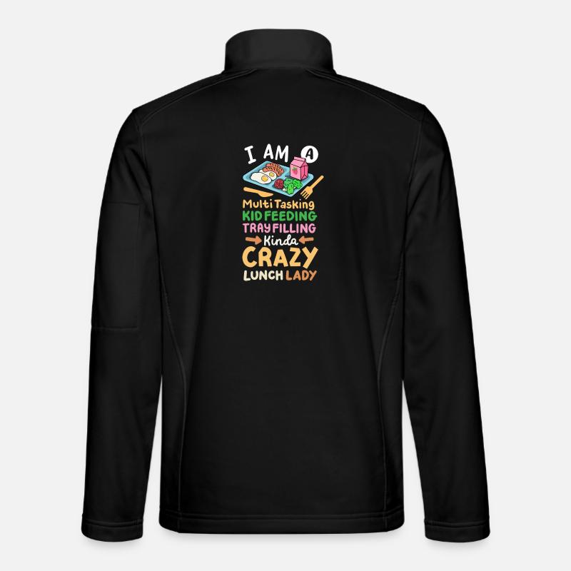 Cafeteria-Crew der Schulkantine - Unisex Softshelljacke - Schwarz