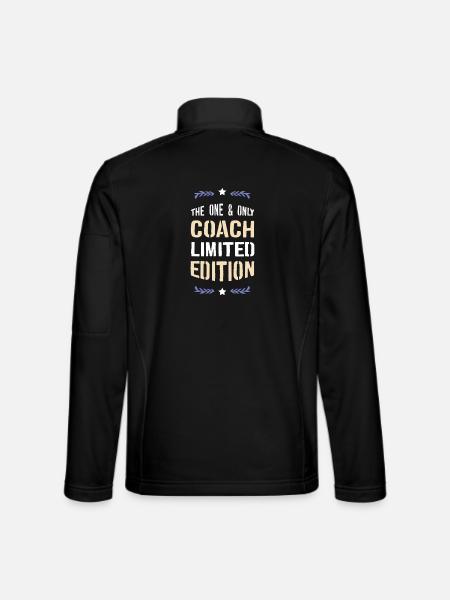 Limited Coach Edition - Unisex Softshell Jacket - black