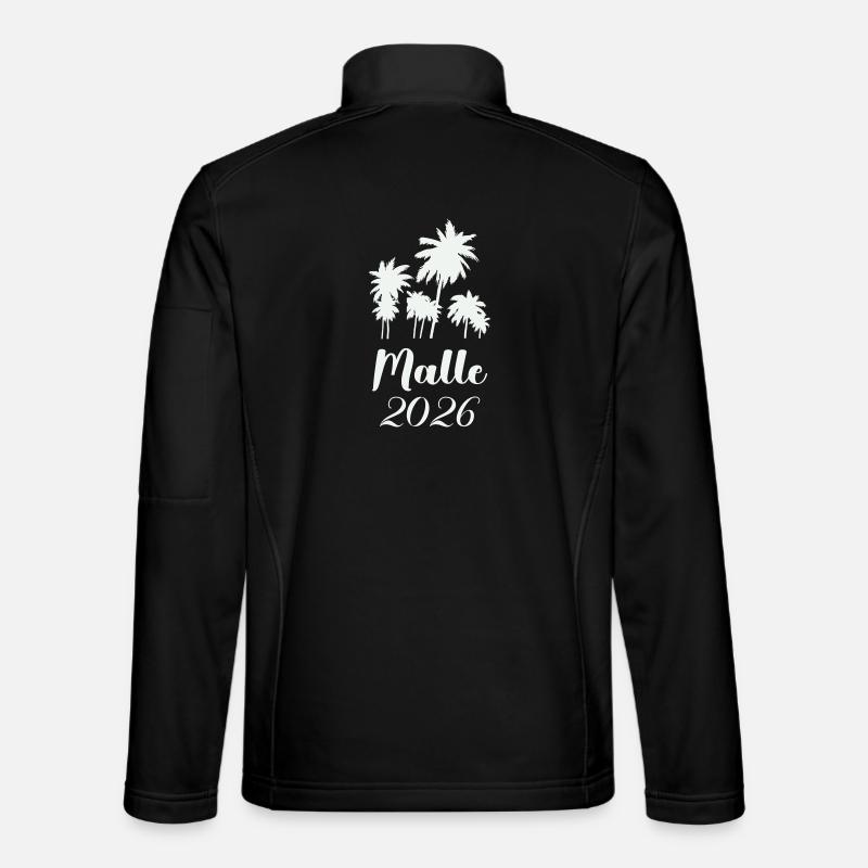 Malle édition Palm Tree 2026 - Veste en tissu softshell Unisexe - noir