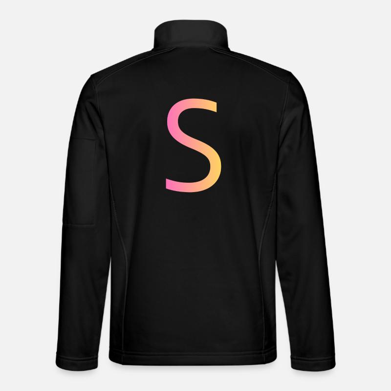 S - Unisex Softshelljacke - Schwarz