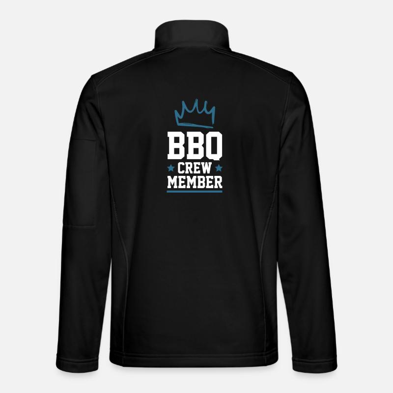 Équipe de barbecue - Veste en tissu softshell Unisexe - noir