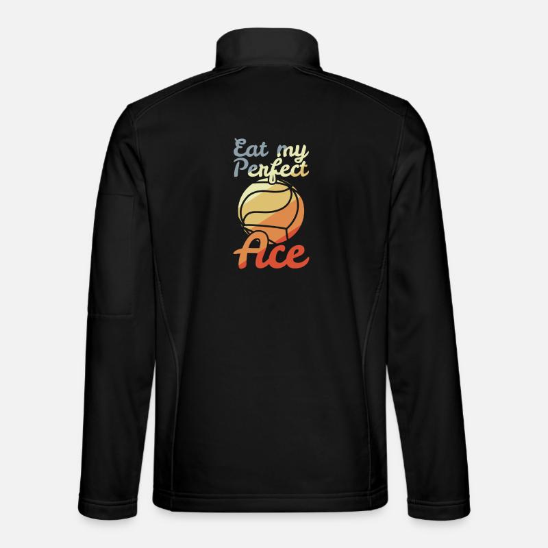 Volleyball Joke - Unisex Softshell Jacket - black