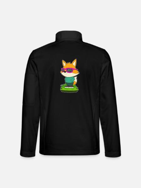 Fuchs Sonnenbrille - Unisex Softshelljacke - Schwarz