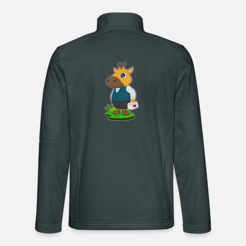 Giraffe Doctor First Aid Kit Unisex Softshell Jacket