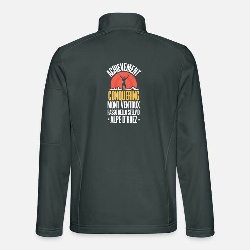 Sieg der legendären Anstiege Unisex Softshelljacke
