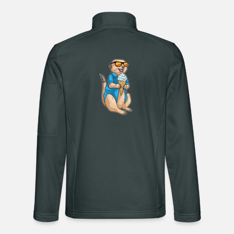 Glace gaufre suricate Veste en tissu softshell Unisexe