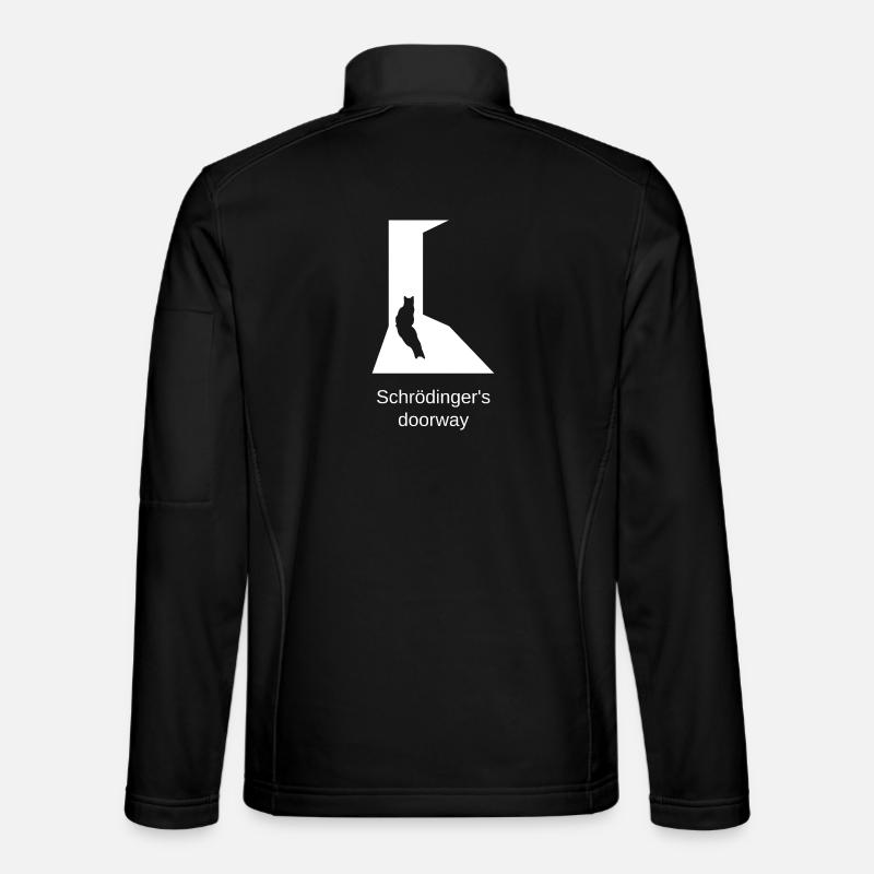 Schrödingers Katze - Türedition - Unisex Softshelljacke - Schwarz