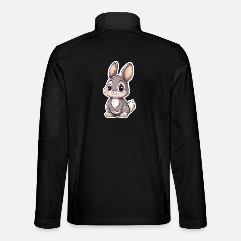 Hase - Unisex Softshelljacke - Schwarz