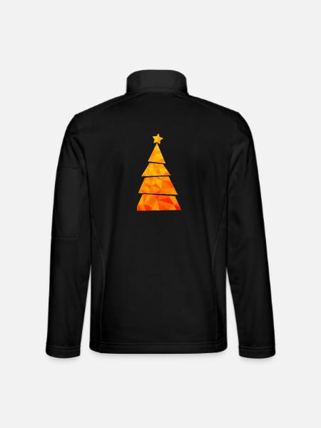 Christmas Tree - Weihnachtsbaum - Weihnachten - Unisex Softshell Jacket - black