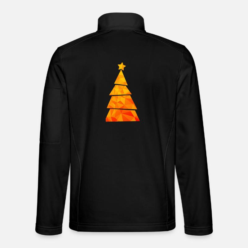 Sapin de Noël - Weihnachtsbaum - Weihnachten - Veste en tissu softshell Unisexe - noir