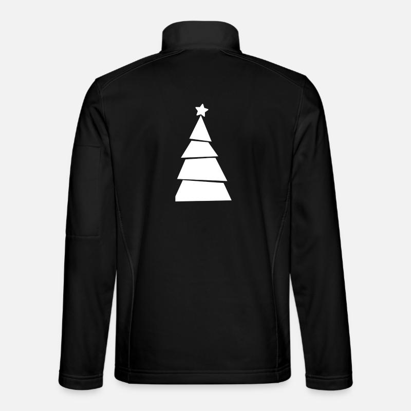 Christmas Tree - Weihnachtsbaum - Weihnachten - Unisex Softshell Jacket - black