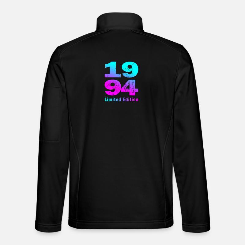 Anniversaire, édition limitée née en 1994 - Veste en tissu softshell Unisexe - noir