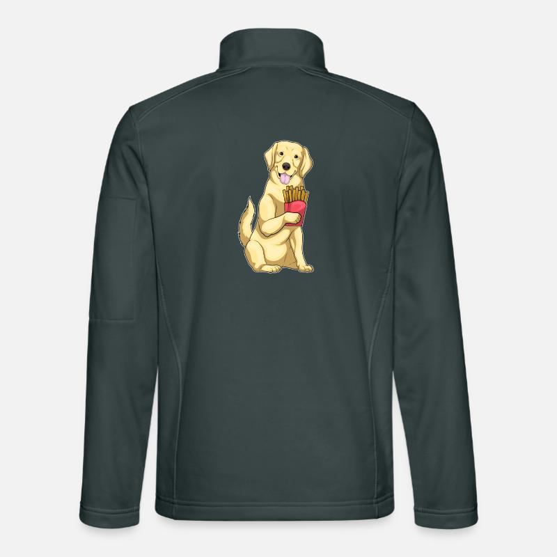 Frites du Labrador Veste en tissu softshell Unisexe