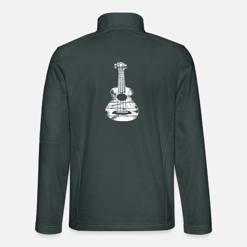 Ukulele Sketch Unisex Softshell Jacket