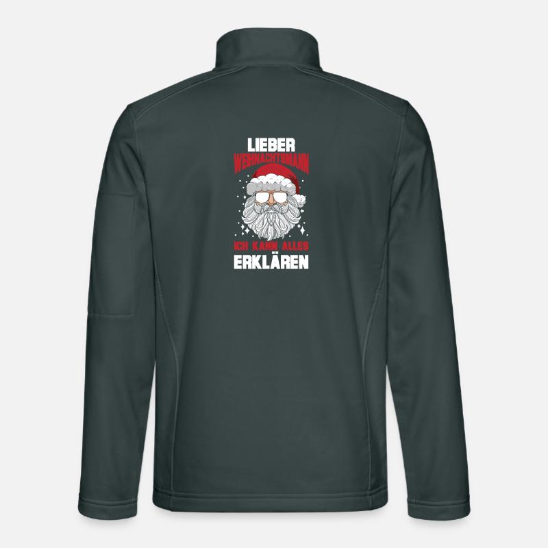 Weihnachtsmann Weihnachtszeit Unartig Weihnachts Unisex Softshelljacke