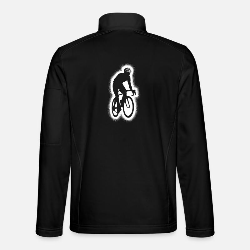 Vélo de route Vélo de route - Veste en tissu softshell Unisexe - noir