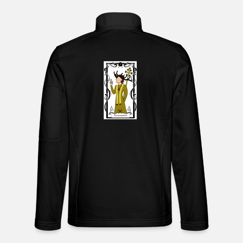 Der Hierophant - Unisex Softshelljacke - Schwarz
