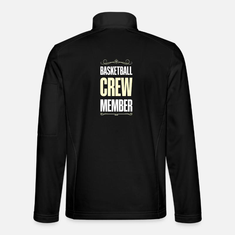 Basketball Crew - Unisex Softshell Jacket - black