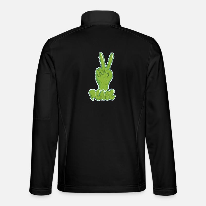 Street art - Unisex Softshelljacke - Schwarz