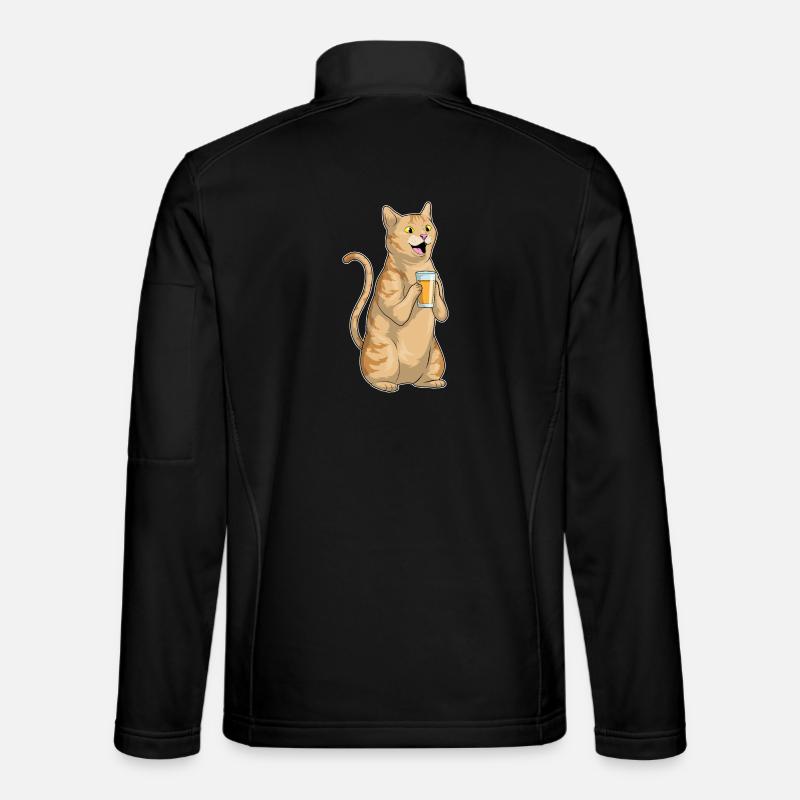 Jus de chat - Veste en tissu softshell Unisexe - noir