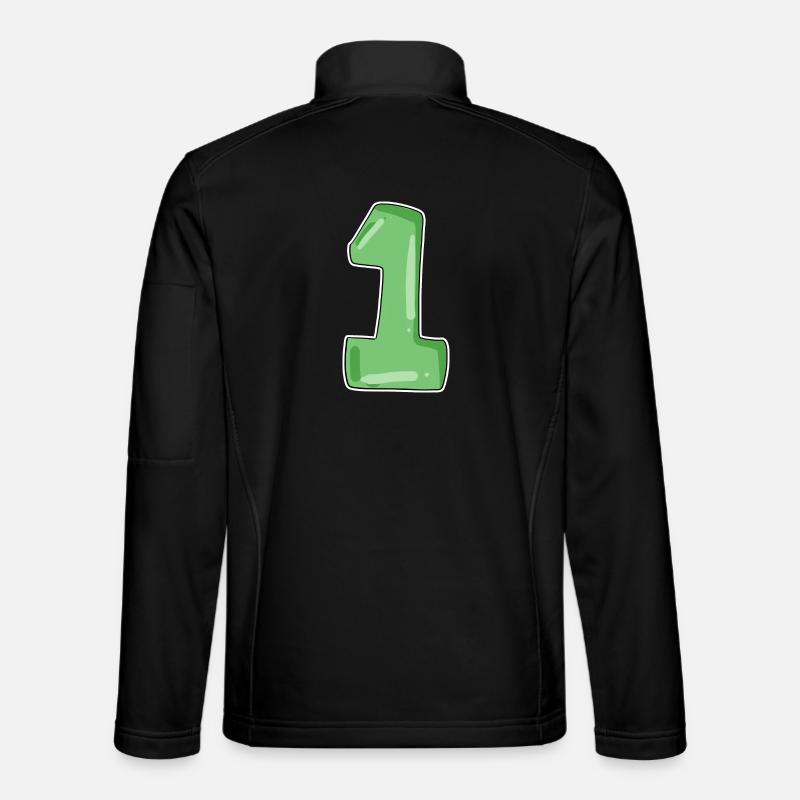 Zahl 1 Unisex Softshelljacke