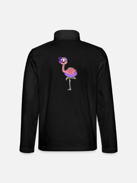 Flamingo Diver Snorkeling Immersioni - Giacca softshell unisex - nero