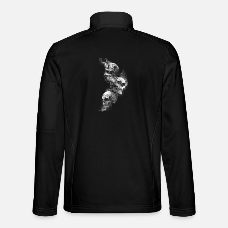 Schädel - Unisex Softshelljacke - Schwarz