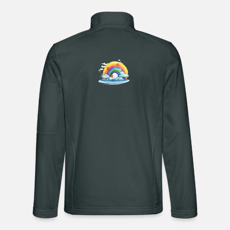 Rainbow Pride Unisex Softshell Jacket