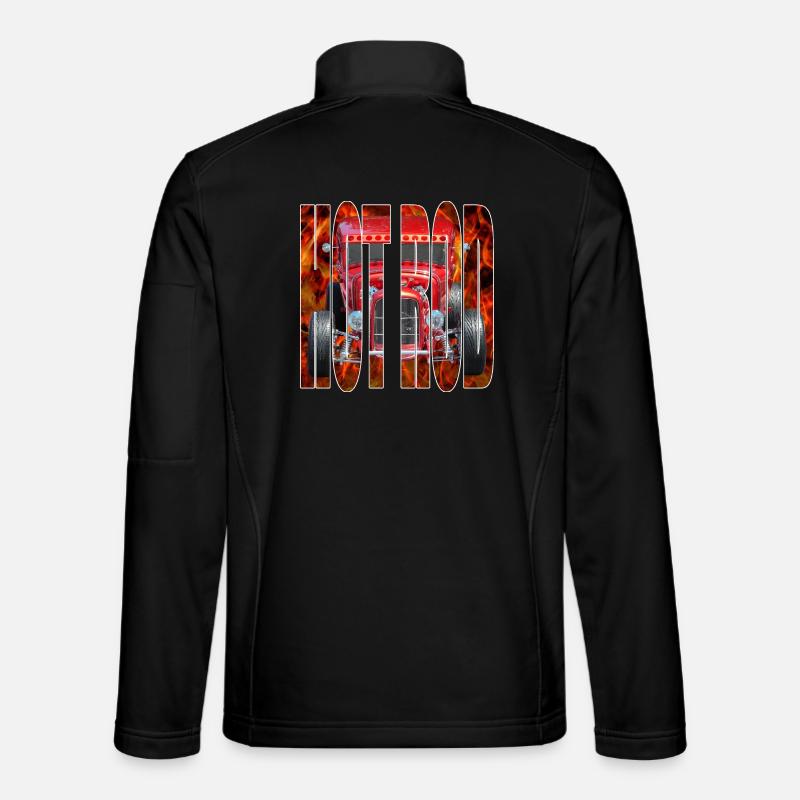Hot Rod R6Z - Unisex Softshell Jacket - black