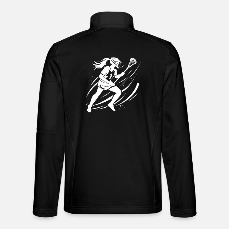Lacrosse Girls - Unisex Softshell Jacket - black