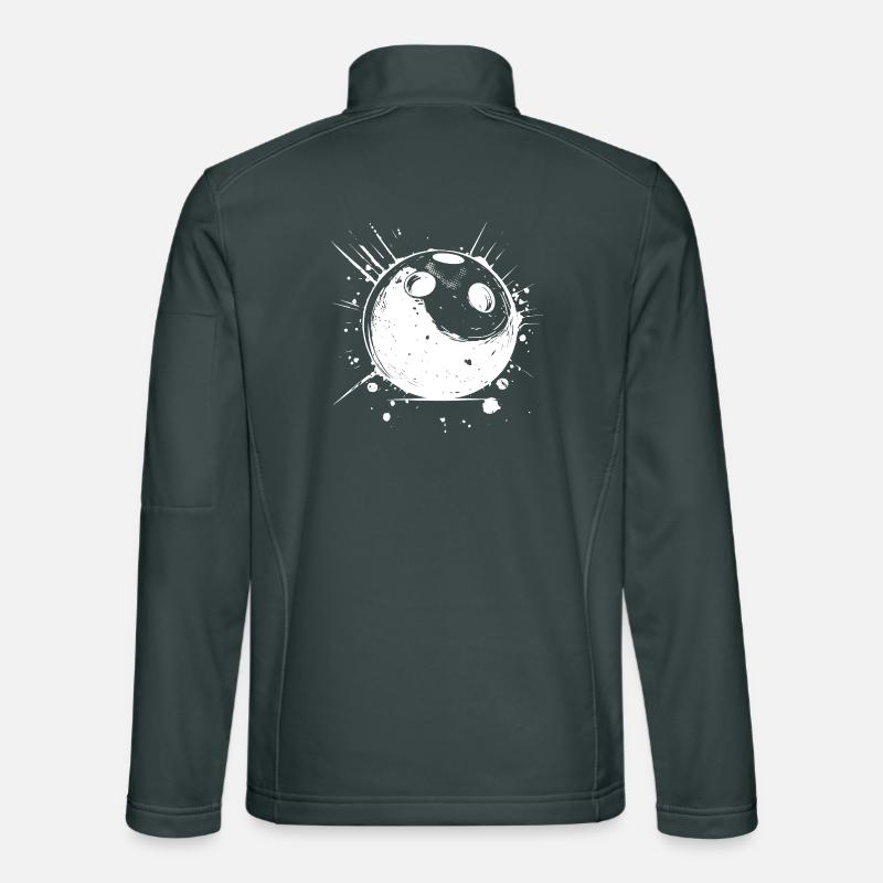 Bowling Skizze Unisex Softshelljacke