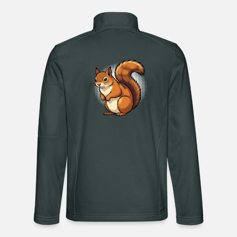 Squirrel Squirrel Squirrel Lover Rodent Unisex Softshell Jacket