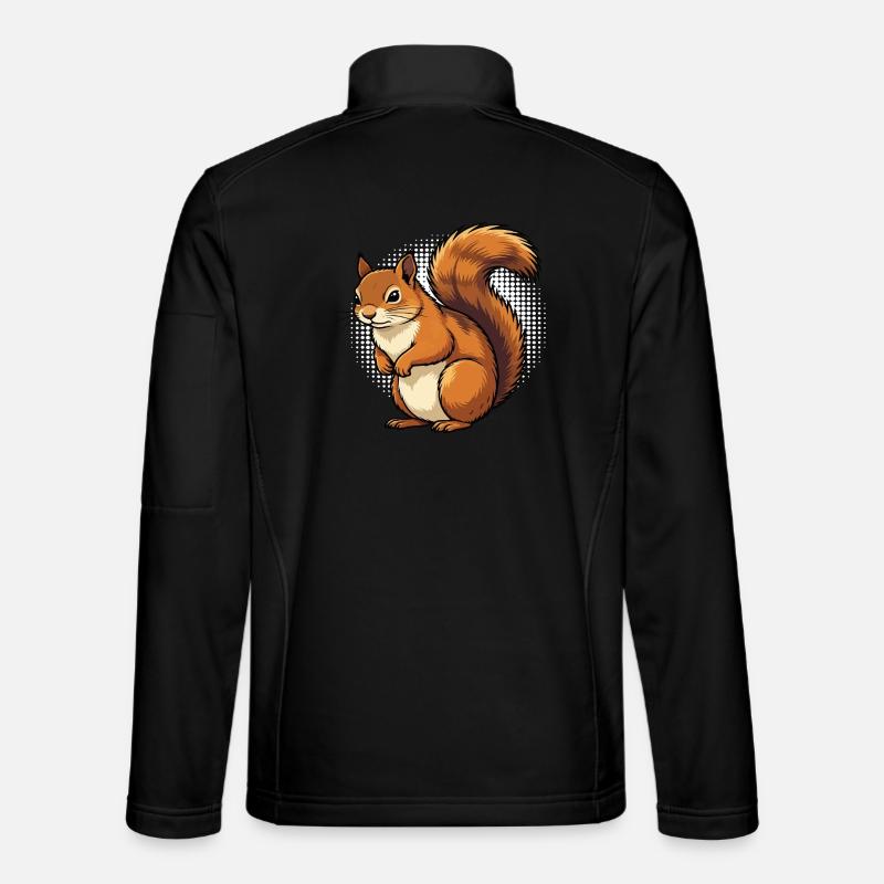 Squirrel Squirrel Squirrel Lover Rodent Unisex Softshell Jacket