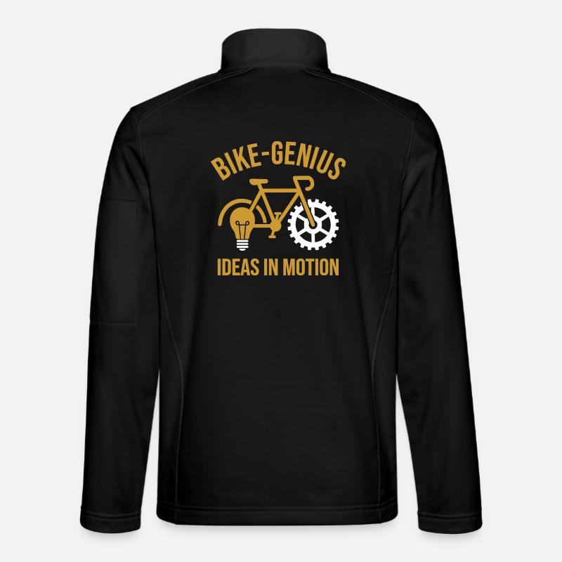 Ideas in Motion Bicycle Unisex Softshell Jacket