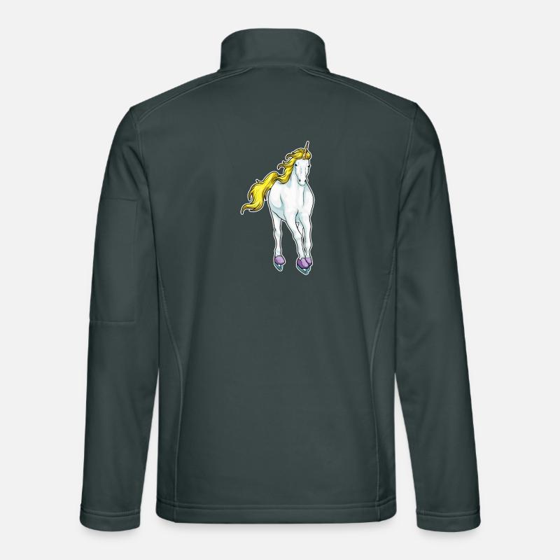 Patins à roulettes licorne Veste en tissu softshell Unisexe