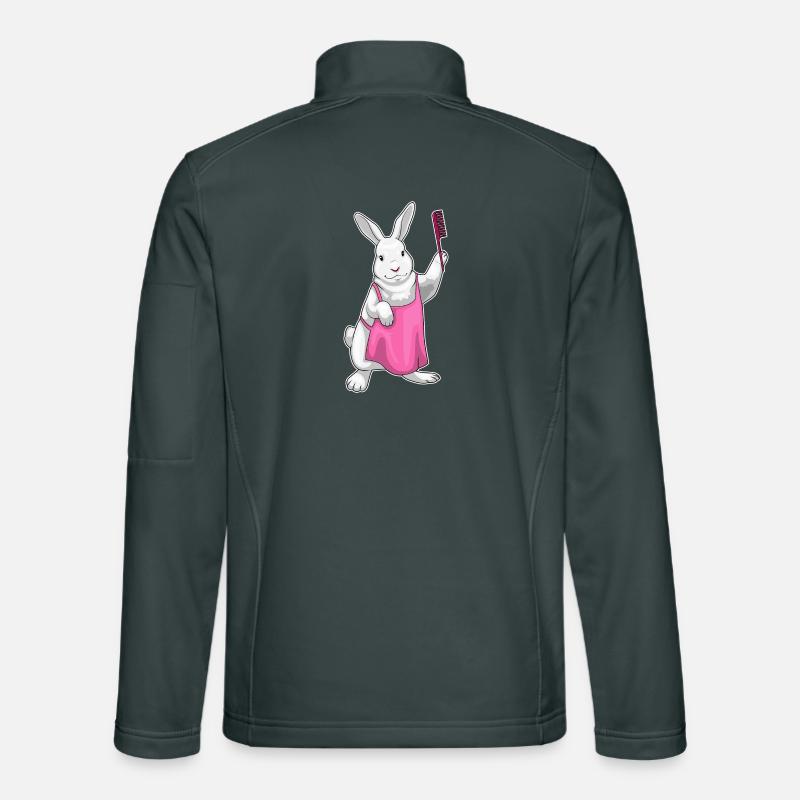 Peigne de coiffeur Bunny Veste en tissu softshell Unisexe