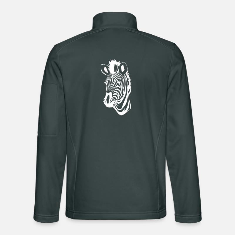 Zebra T-shirt Geschenk Unisex Softshelljacke
