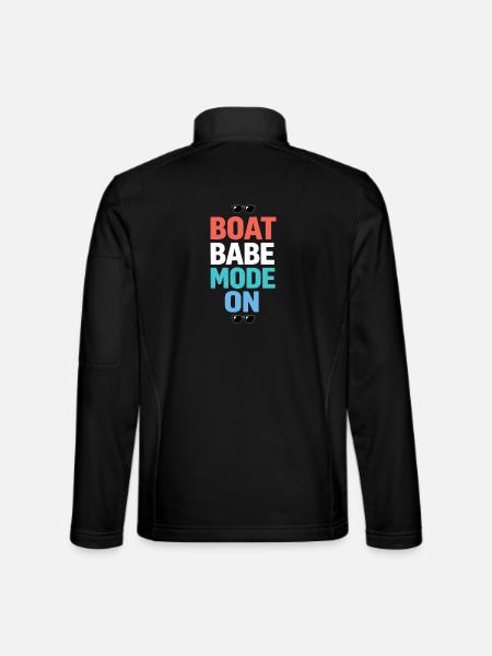 Sea hairs don't care about - Unisex Softshell Jacket - black