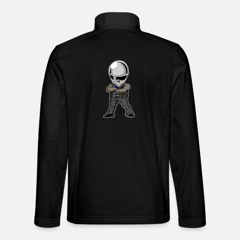 Evil Streetfighter - Unisex Softshell Jacket - black
