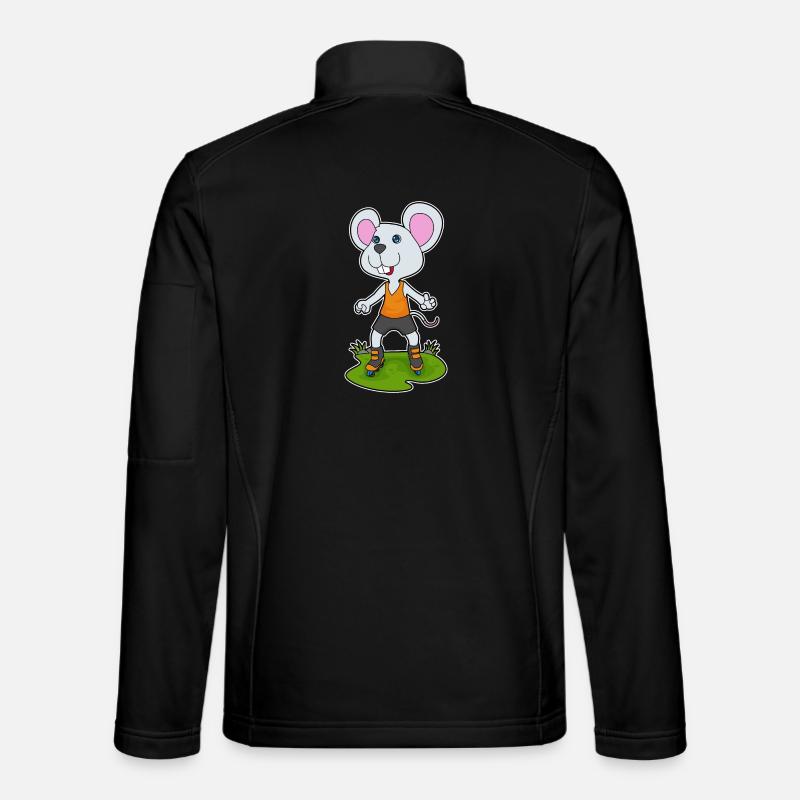 Mouse Inline skating Inline skates Unisex Softshell Jacket