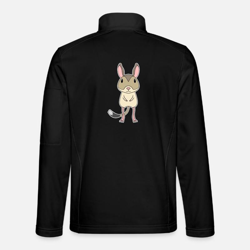 Grande souris sauteuse du désert - Veste en tissu softshell Unisexe - noir