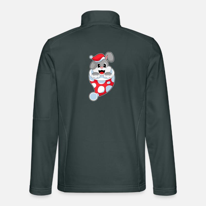 Chaussette de Noël Lapin Veste en tissu softshell Unisexe