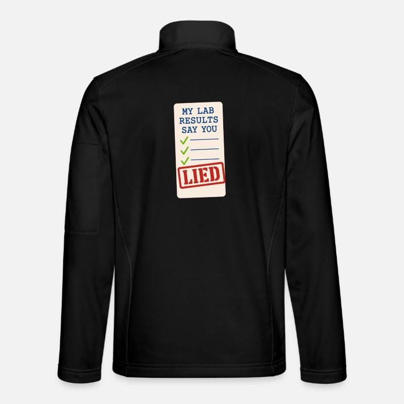 Forensic Chemist Crime Lab Toxicology - Unisex Softshell Jacket - black