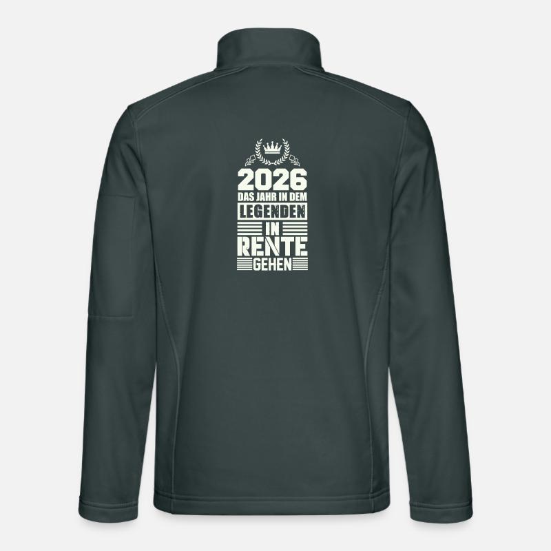 Legenden gehen 2026 in Rente Unisex Softshelljacke